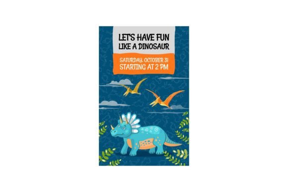 Download Creative Dinosaur Party Invitation Desig - Dinosaur party Collection