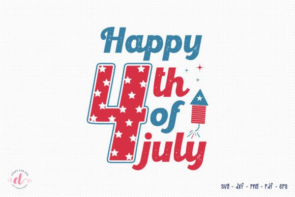 Download Happy 4th of July SVG Design - Premium Resources