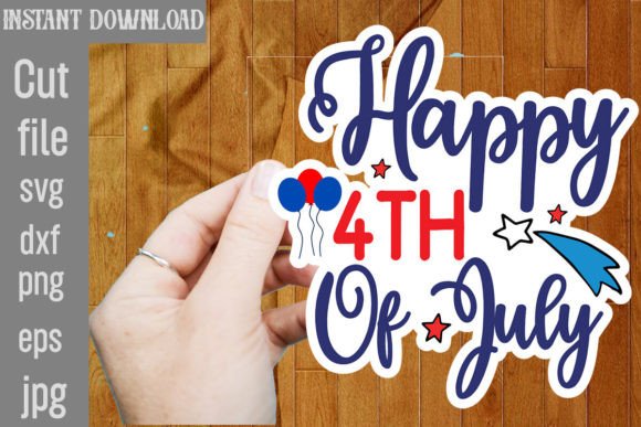 Download Happy 4th of July SVG Cut File - Happy 4th of july svg Collection